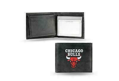 Chicago Bulls Genuine Leather Billfold Wallet