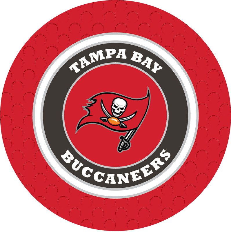 Tampa Bay Buccaneers Golf Ball Marker Poker Chip