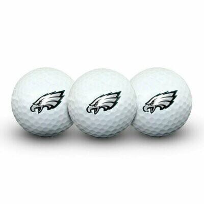 Philadelphia Eagles Sleeve of 3 Golf Balls