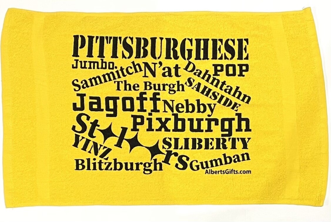 Pittsburgh Steelers “Pittsburghese” Towel
