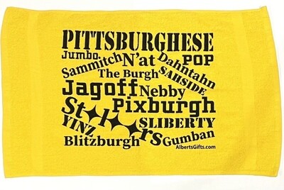 Pittsburgh Steelers “Pittsburghese” Towel