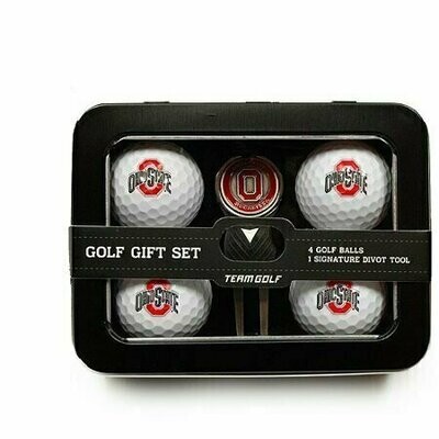 Ohio State Buckeyes Team Golf Gift Set Ohio State Buckeyes Team Golf Gift Set