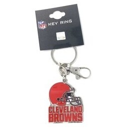 Cleveland Browns Metal Heavyweight Logo Key Ring
