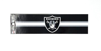 Las Vegas Raiders 3" x 10" Bumper Sticker
