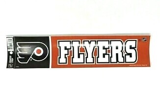 Philadelphia Flyers 3" x 12" Bumper Sticker