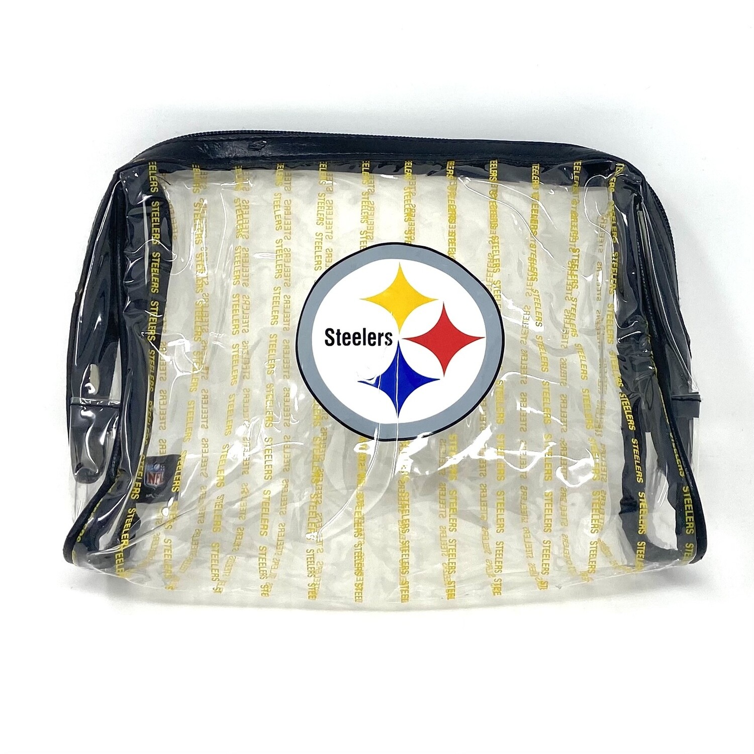 Pittsburgh Steelers Clear Makeup Bag