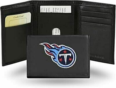 Tennessee Titans Leather Embroidered Tri-Fold Wallet