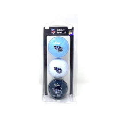 Tennessee Titans Set of 3 Golf Balls Tennessee Titans Set of 3 Golf Balls