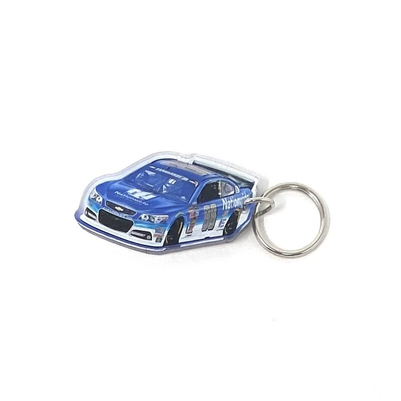 Dale Earnhardt Jr. Oval Acrylic Key Ring