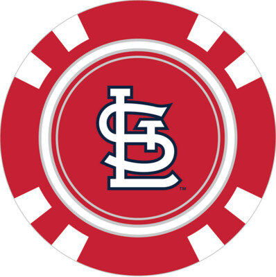 St. Louis Cardinals Golf Ball Marker Poker Chip