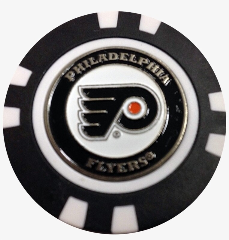 Philadelphia Flyers Golf Ball Marker Poker Chip