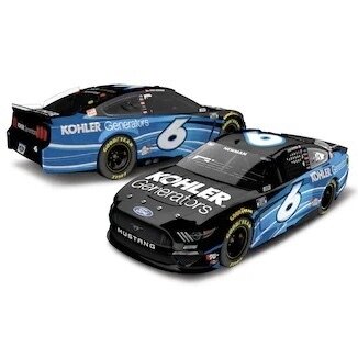 Ryan Newman #6 Kohler 2021 Mustang 1:64 Scale Diecast Car
