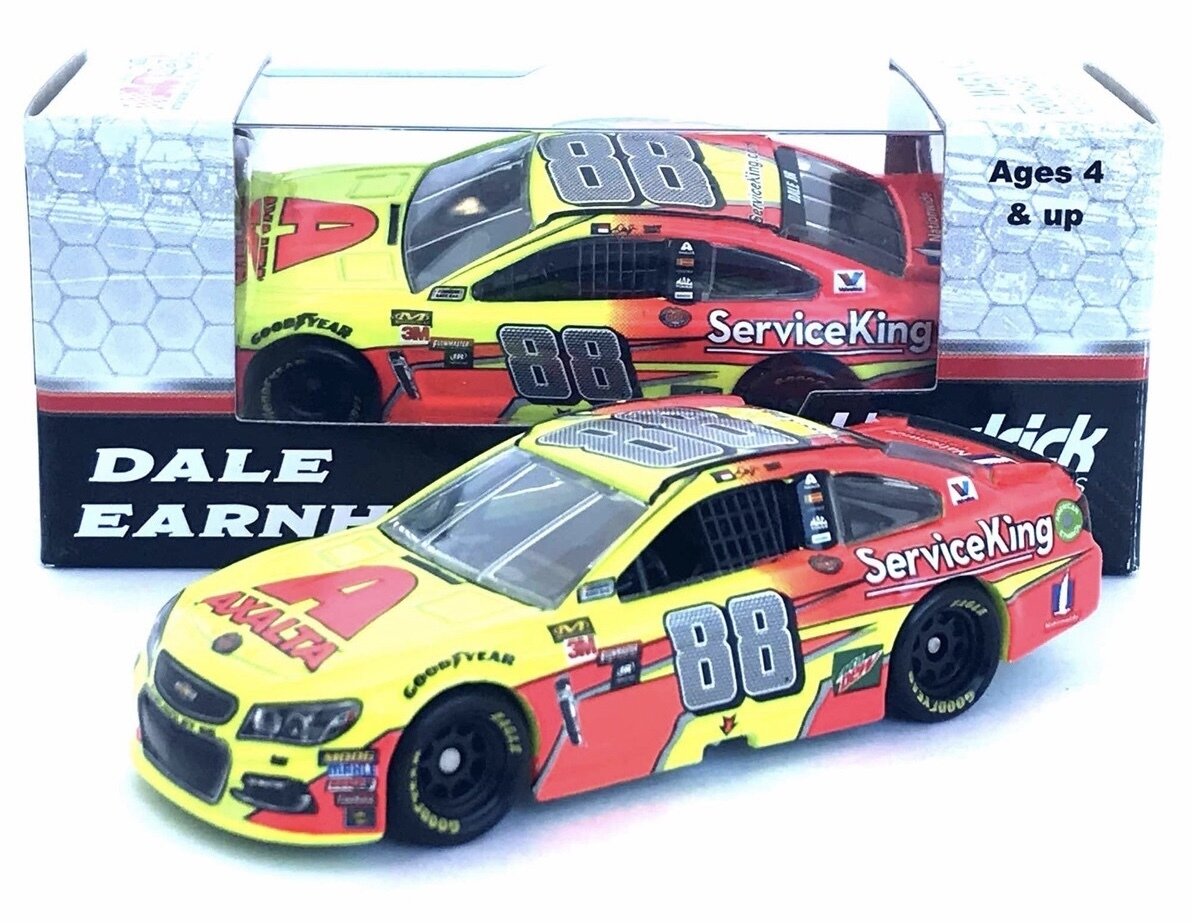 Dale Earnhardt Jr. #88 Axalta Service King 600 Starts 2017 SS 1:64 Scale Diecast Car