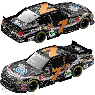 Danica Patrick 2011 Honoring Our Heroes 1:24 Scale Stock Car