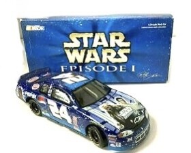 Jeff Gordon Star Wars Episode 1 1:24 Scale Stock Car