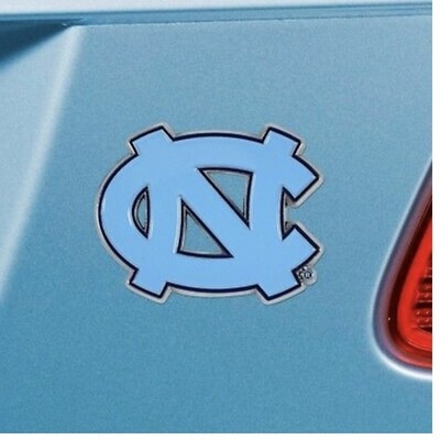 North Carolina Tar Heels 3-D Metal Auto Emblem