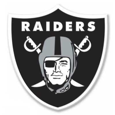 Las Vegas Raiders 3” x 5”Logo Flex Magnet