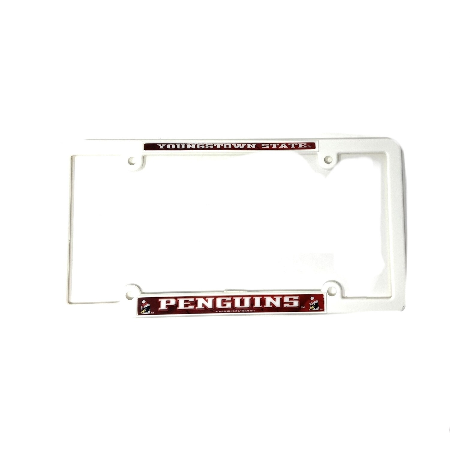 Youngstown State Penguins Plastic License Plate Frame