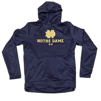 Notre Dame Fighting Irish Men’s Navy Blue Under Armour Hoodie