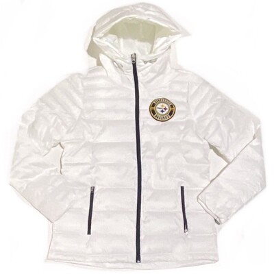 Pittsburgh Steelers Women’s Full Zip Polyfilled Quilted Jacket