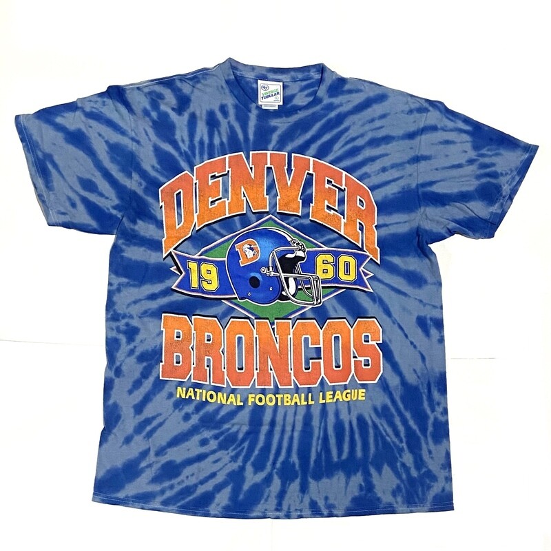 Denver Broncos Men’s Tie Dye 47 Brand Legacy T-Shirt