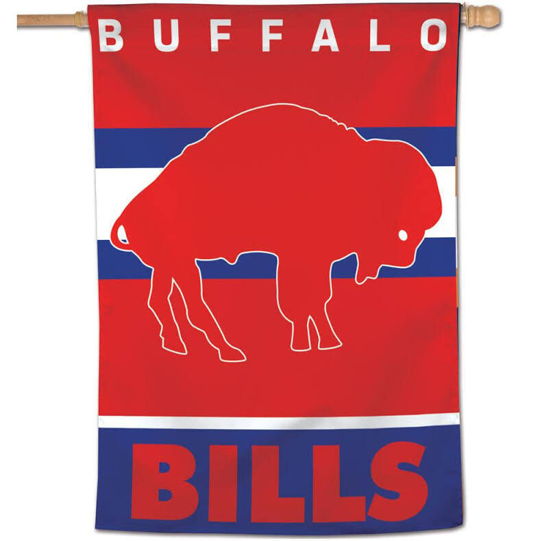 Buffalo Bills Retro 28" x 40" Vertical Flag