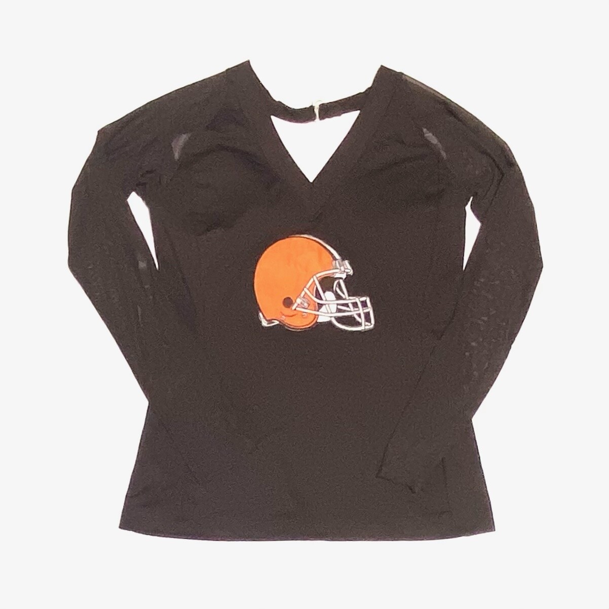 Cleveland Browns Women’s All Sport Couture NFL Wildkat Shirt Pick