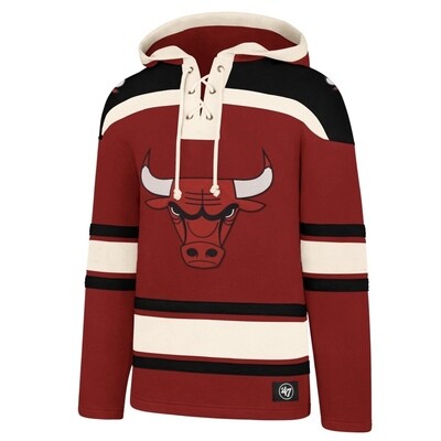 Chicago Bulls Men’s 47 Lacer V-Neck Pullover Hoodie Chicago Bulls Men’s 47 Lacer V-Neck Pullover Hoodie