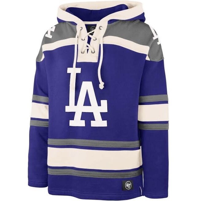 Los Angeles Dodgers Men’s 47 Lacer V-Neck Pullover Hoodie
