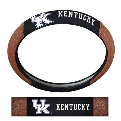 Kentucky Wildcats Premium Embroidered Pigskin Style Car Steering Wheel Cover