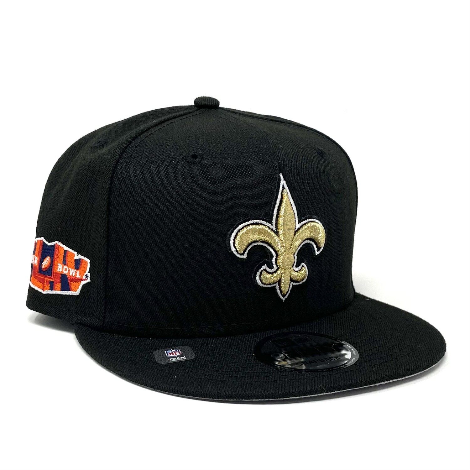 New Orleans Saints Men’s New Era NFL Super Bowl XLIV Patch 59Fifty Fitted Hat