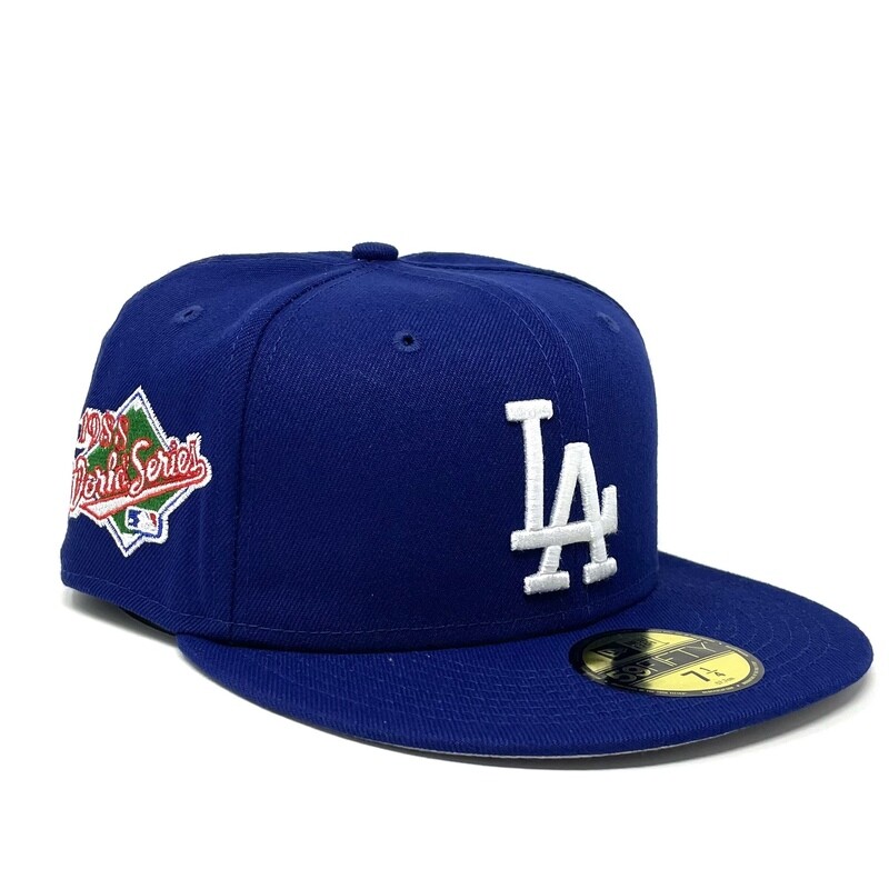 Los Angeles Dodgers Men’s New Era World Series 1988 Patch 59Fifty Fitted Hat