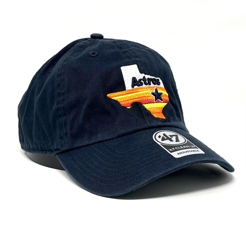 Houston Astros Legacy Men’s 47 Brand Clean Up Adjustable Hat