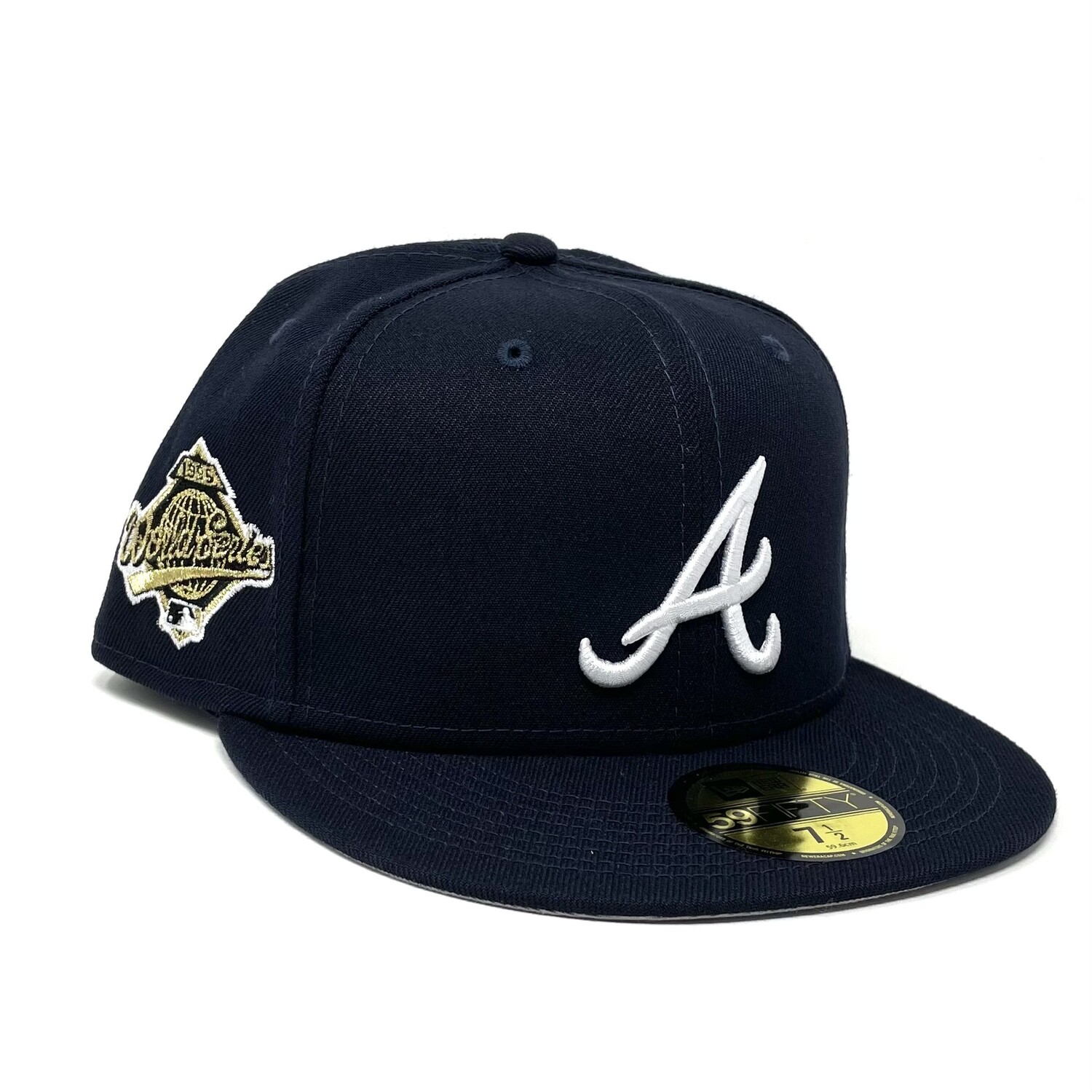 Atlanta Braves Men’s New Era World Series 1995 Patch 59Fifty Fitted Hat