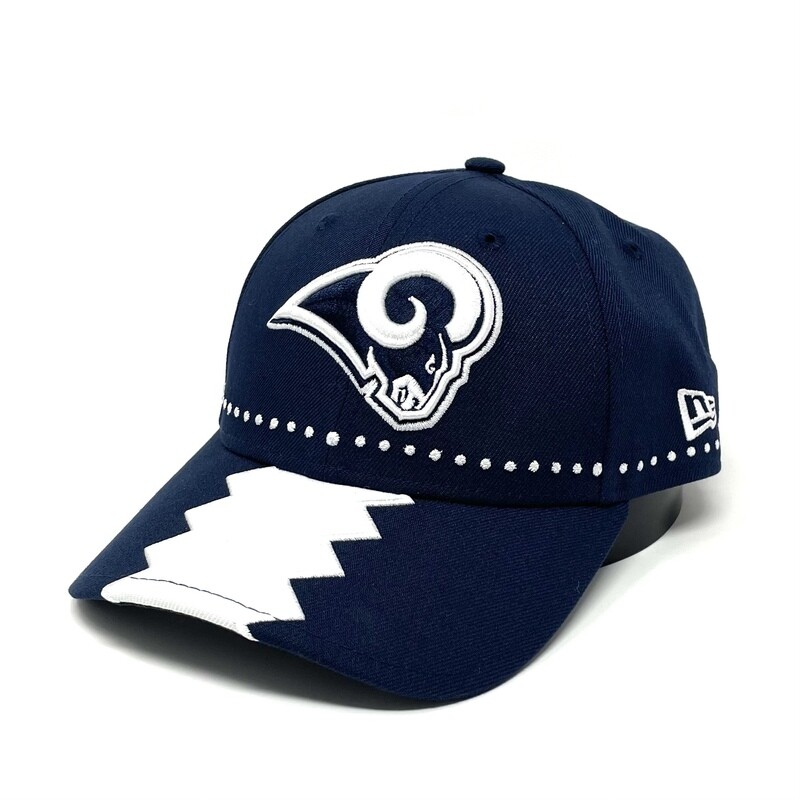 Los Angeles Rams Men's New Era 9Forty Adjustable Draft Hat