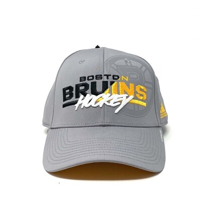 Boston Bruins Men’s Adidas Aeroready Structured Adjustable Hat