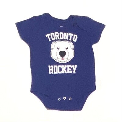 Toronto  Maple Leaf Baby Short Sleeve Onesie