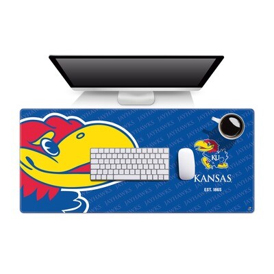 Kansas Jayhawks Logo Deskpad