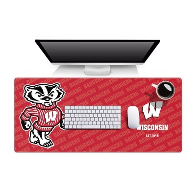 Wisconsin Badgers Logo Deskpad