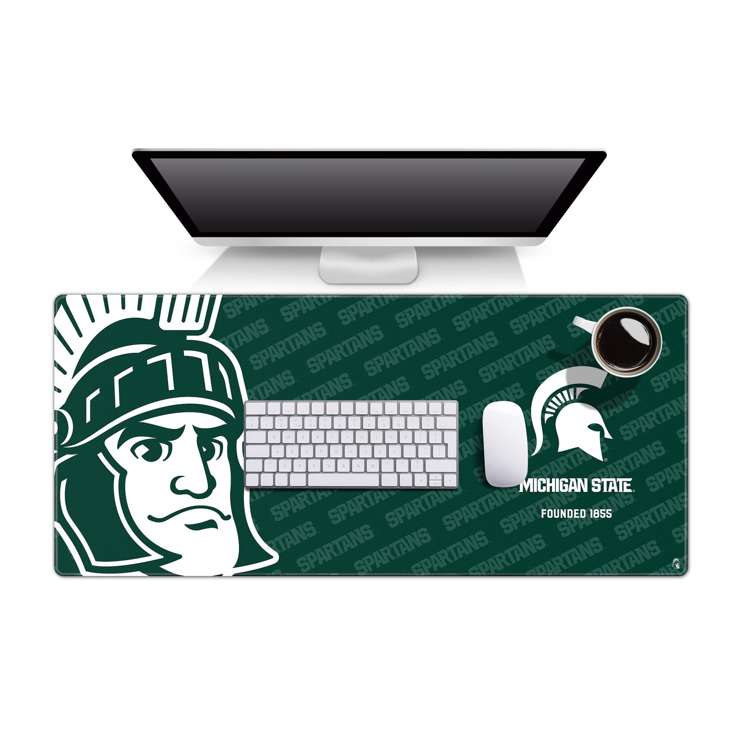 Michigan State Spartans Logo Deskpad