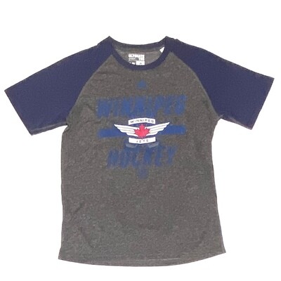 Winnipeg Jets Men’s Adidas Raglan T-Shirt