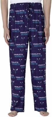 Charlotte Hornets Men's Concepts Sport Zest All Over Print Pajama Pants
