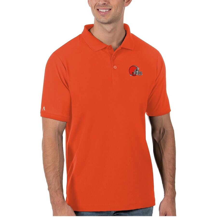 Cleveland Browns Men’s Antigua Orange Legacy Pique Polo