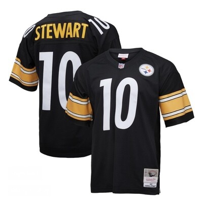 Pittsburgh Steelers Kordell Stewart 2001 Black Men's Mitchell & Ness Legacy Jersey