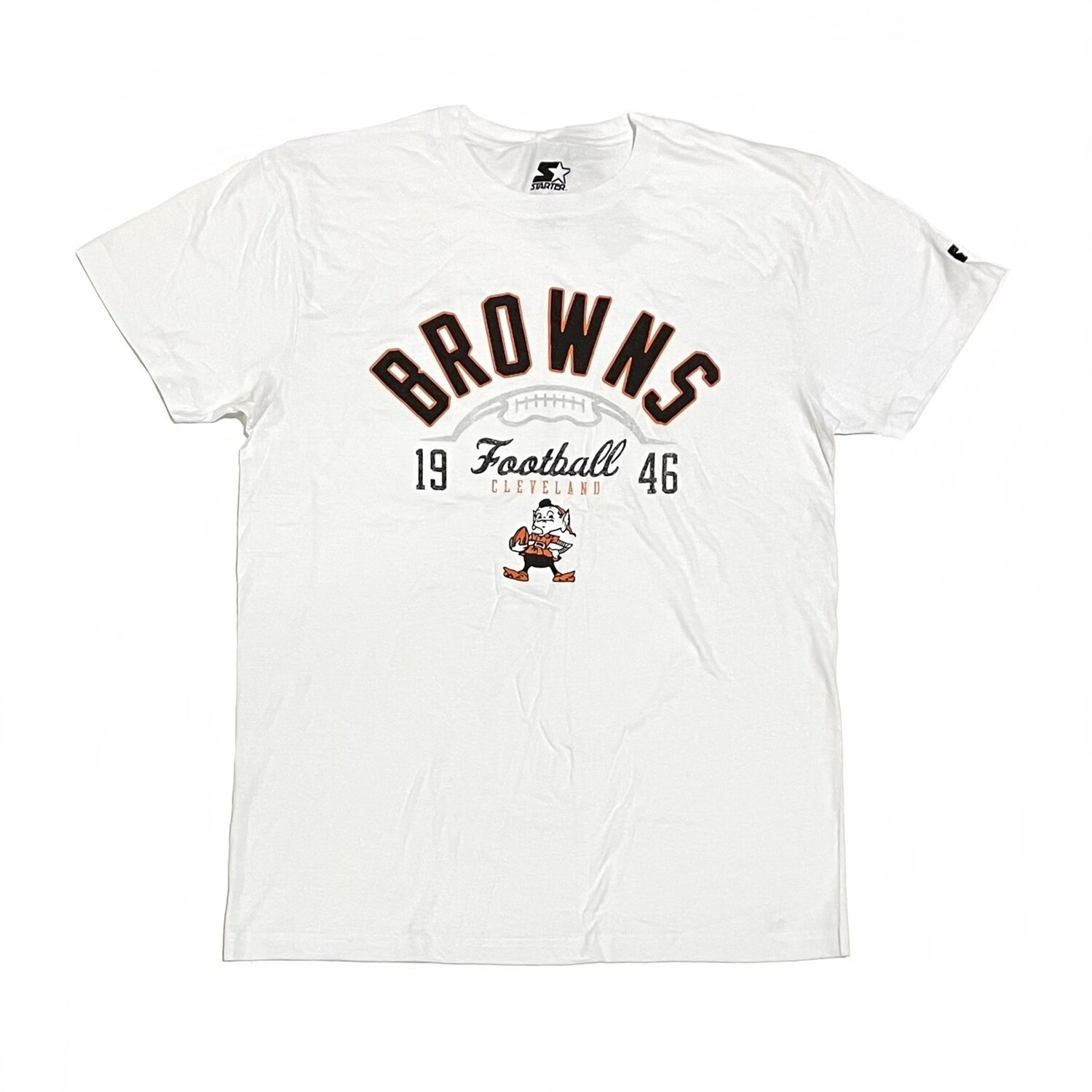 Cleveland Browns Men’s White Starter Legacy T-Shirt