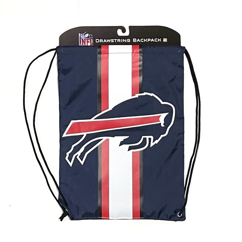 Buffalo Bills Drawstring Navy Blue Backpack