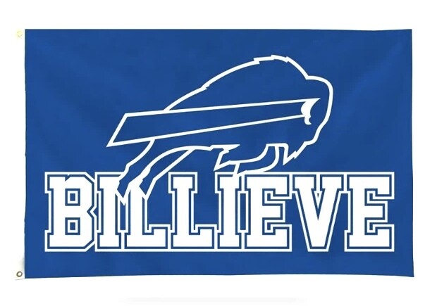 Buffalo Bills Billieve 3' x 5' Banner Flag