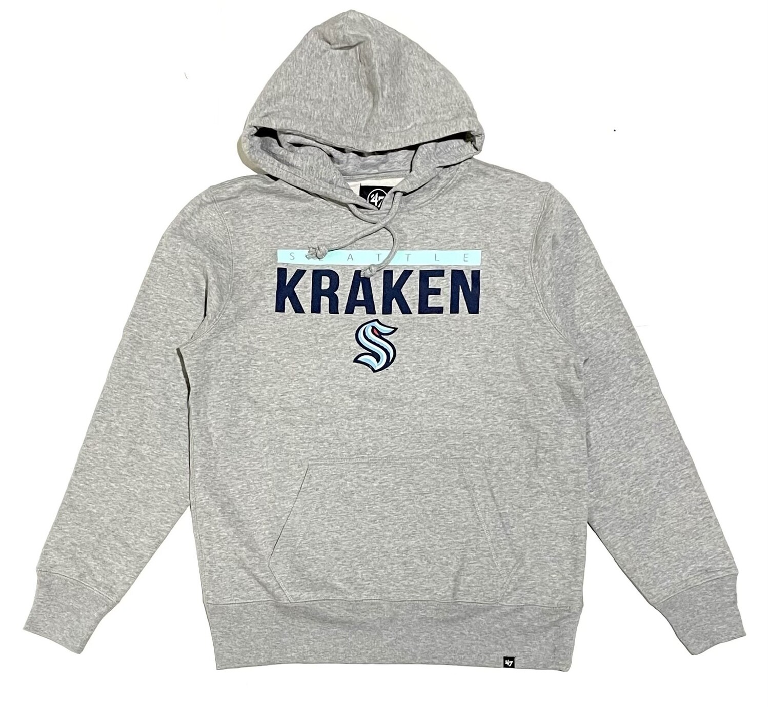 Seattle Kraken Men’s 47 Brand Slate Grey Hoodie