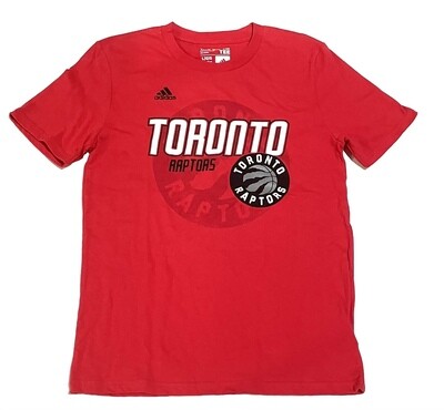 Toronto Raptors Youth Adidas Red NBA T-Shirt