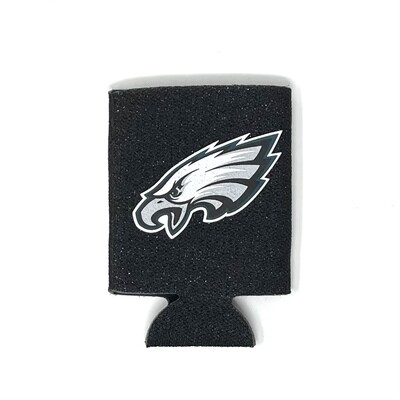 Philadelphia Eagles Glitter 12 Ounce Can Cooler Koozie